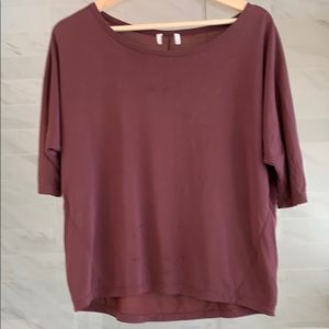 Washed out top sz medium
